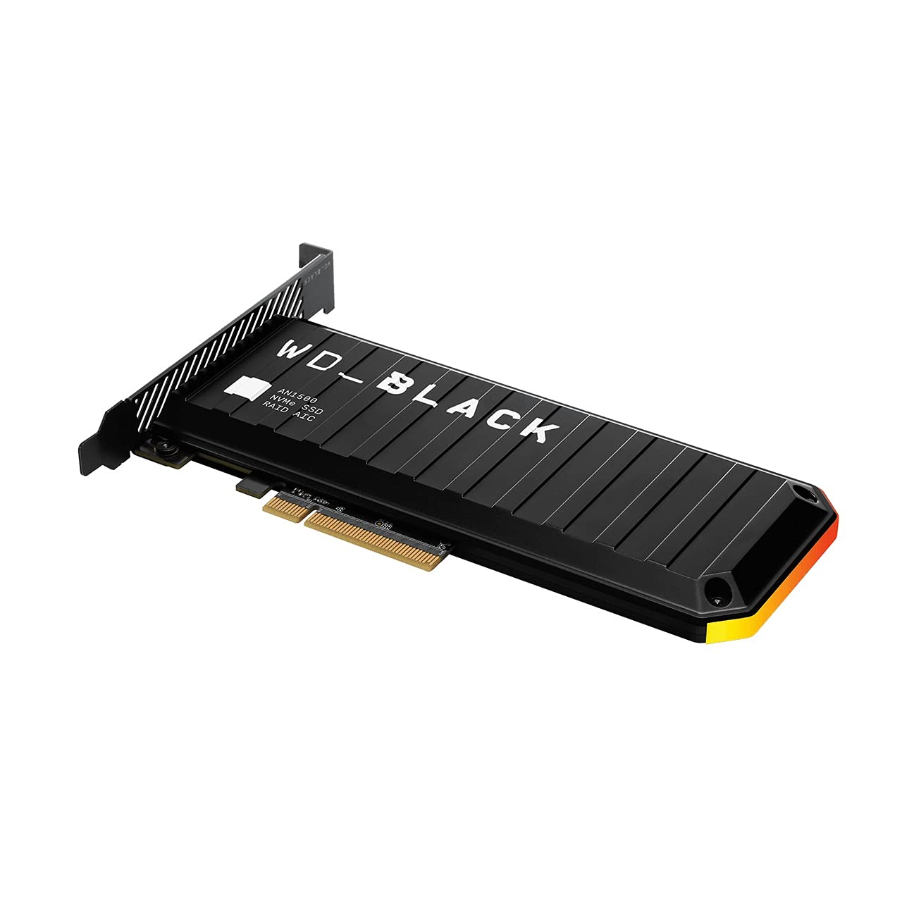 WD_BLACK AN1500 1TB NVMe SSD Add-In-Card, read speed up to 6500MB/s and write speed up to 4100MB/s