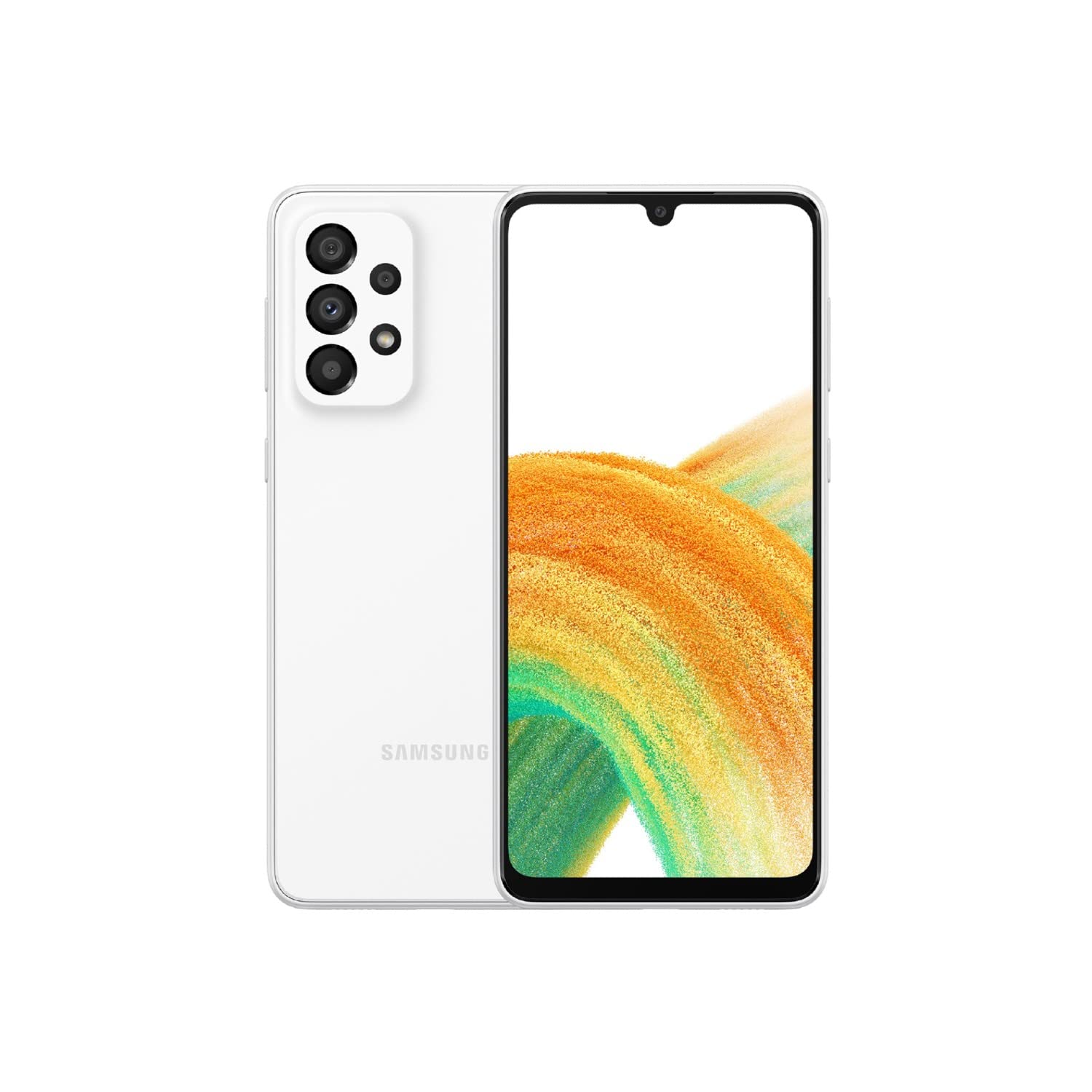 Samsung Galaxy A33 5G Mobile Phone SIM Free Android Smartphone 128 GB White