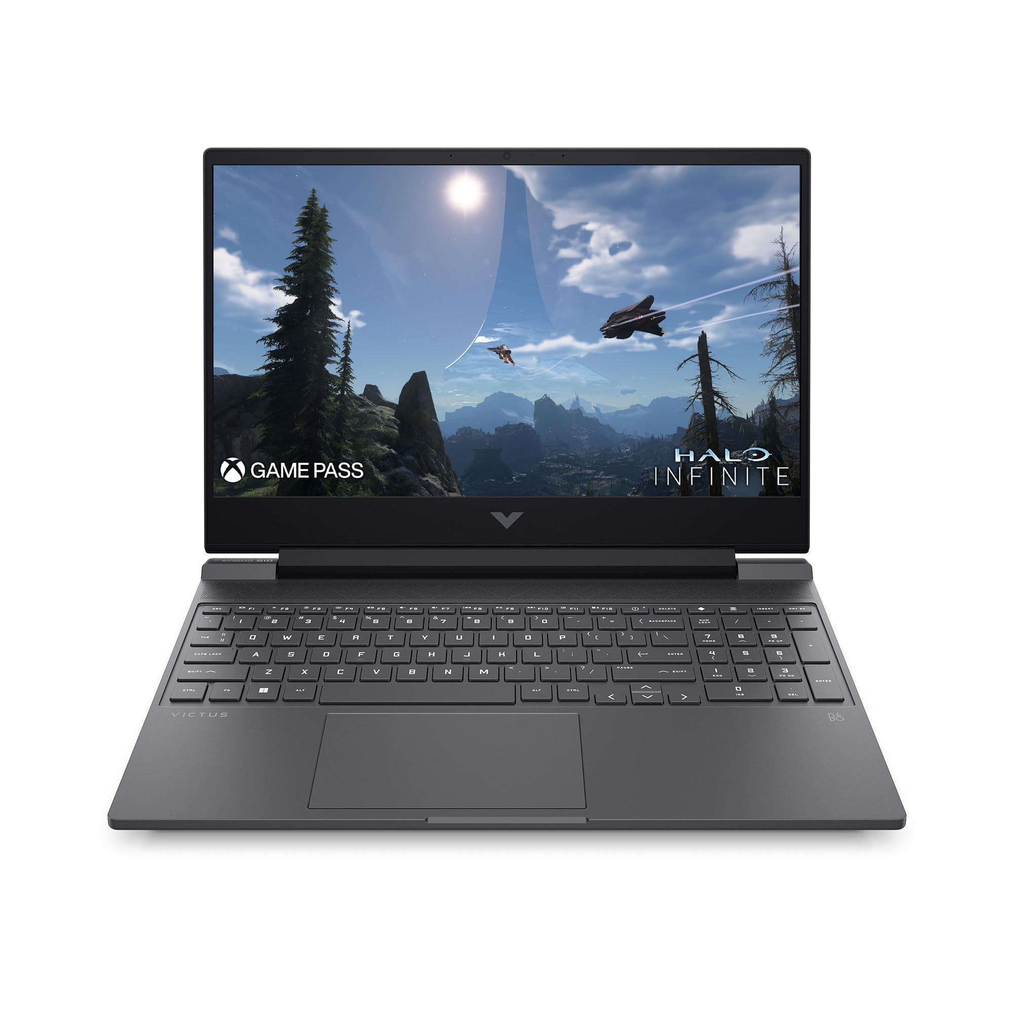 HP Victus 15.6" Gaming Laptop, AMD Ryzen 5-8645HS, 8 GB RAM, 512 GB SSD, NVIDIA GeForce RTX 2050 Graphics, FHD IPS Display, Up to 6 hrs 15 battery, Win 11, Mica Silver, 15-fb2002sa