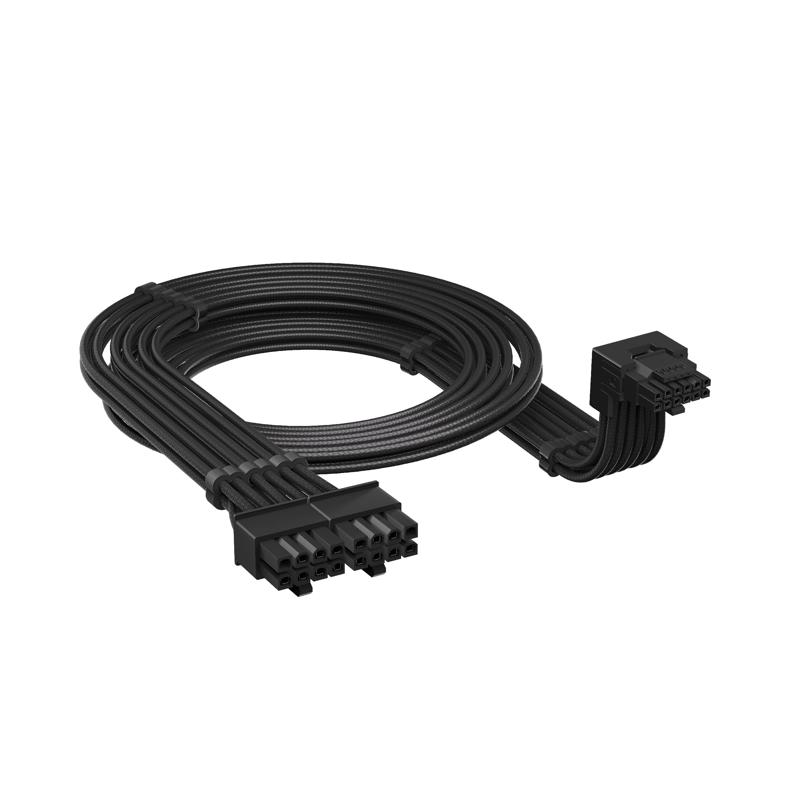 Corsair Type 4 PSU 90° 12V-2x6 GPU Power Cable – For NVIDIA GeForce RTX Graphics Cards, Easy Connection, Ultra-Flexible, Thermal Protection – Style B